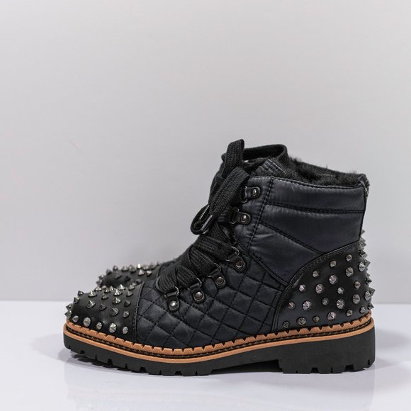 Sam Edelman Bren Leather Nylon Boots - Picture 4 of 9